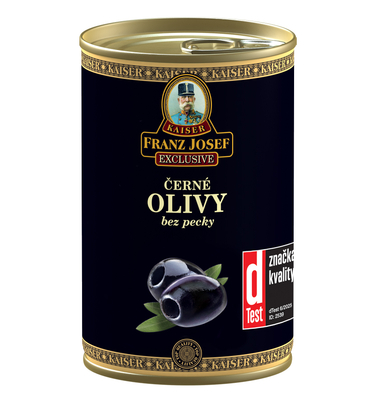 Fekete magozott olívabogyó sós lében 300g