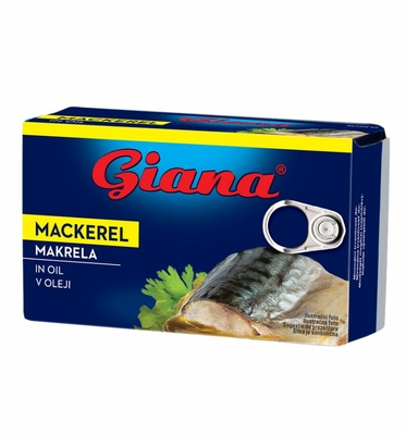 Makréla szójaolajban  125g